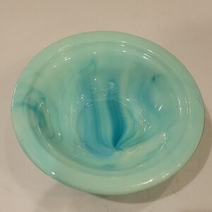 Avon Mint Blue Jewelry Dish/ Bowl